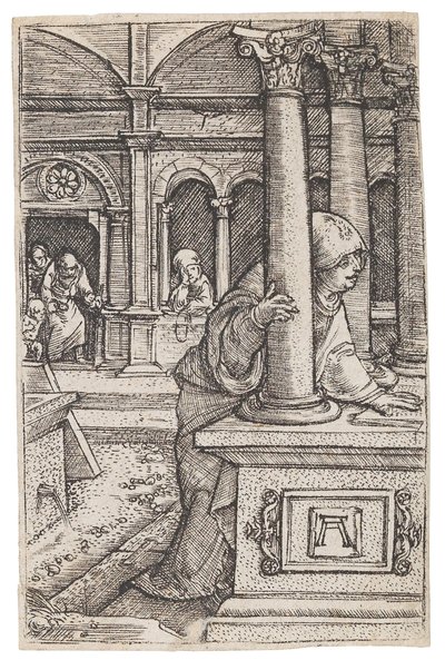 Virgin Mary Searching for the Twelve-Year-Old Jesus in the Temple by Albrecht Altdorfer