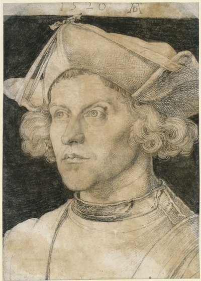Bust of a Young Man by Albrecht Dürer