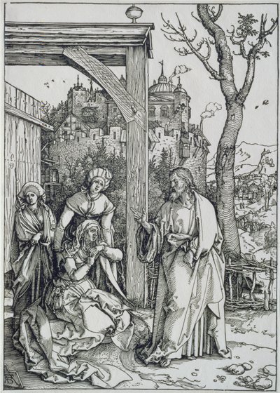 Christ Taking Leave of His Mother by Albrecht Dürer