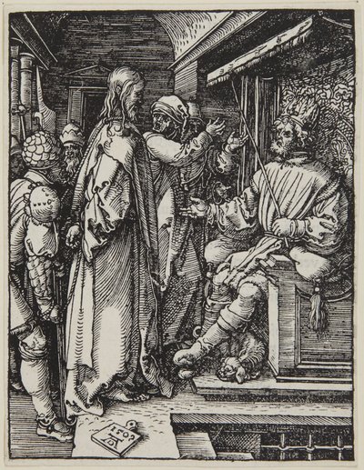 Christ before Herod by Albrecht Dürer