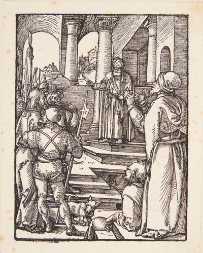 Christ before Pilate by Albrecht Dürer