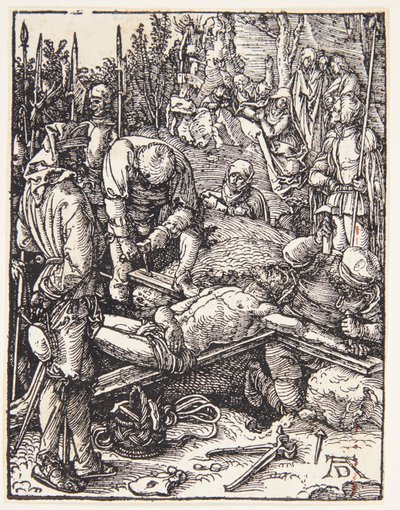Christ Nailed to the Cross by Albrecht Dürer