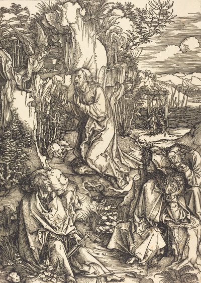 Christ on the Mount of Olives by Albrecht Dürer