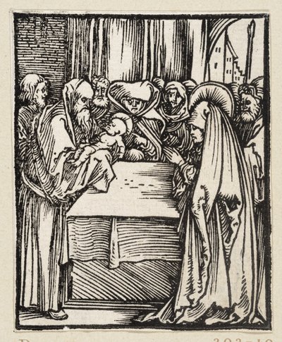 Presentation of Christ in the Temple (43 Religious Themes) by Albrecht Dürer