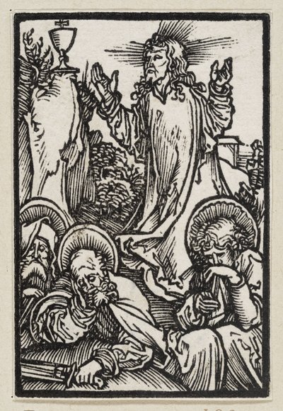 Christ on the Mount of Olives (63 Religious Scenes) by Albrecht Dürer