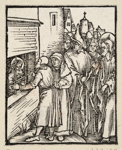 Christ Sends the Disciples to John in Prison (43 Religious Themes) by Albrecht Dürer
