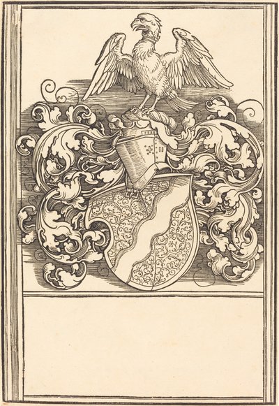 Coat of Arms of Michael Behaim, probably c. 1520 by Albrecht Dürer