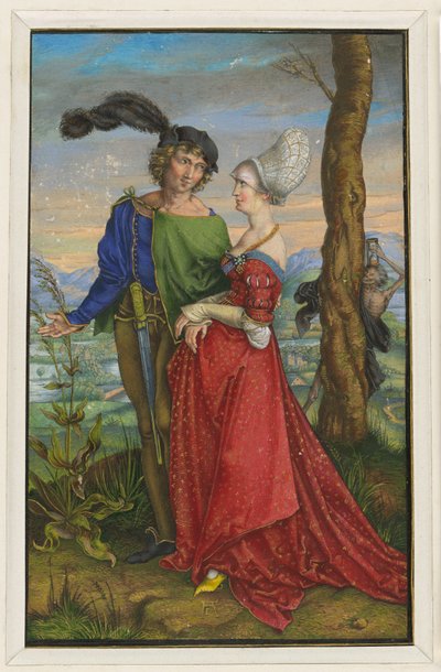 The Lovers and Death by Albrecht Dürer