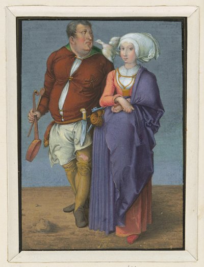 The Cook and His Wife by Albrecht Dürer