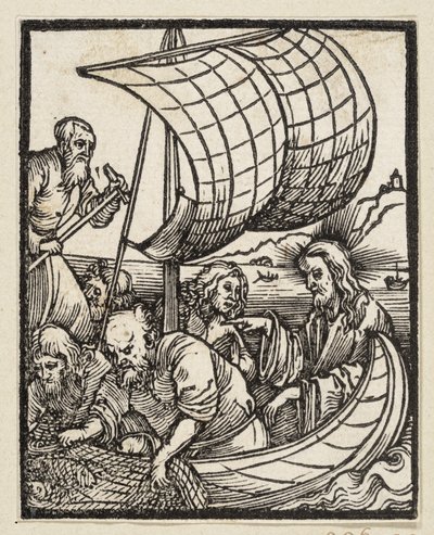 The Miraculous Draught of Fishes (43 Religious Themes) by Albrecht Dürer