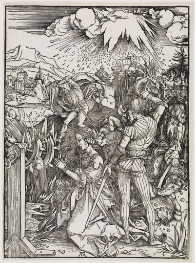 The Beheading of Saint Catherine by Albrecht Dürer