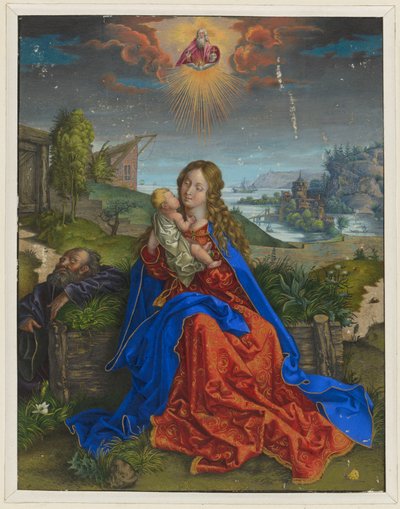 The Holy Family with the Butterfly by Albrecht Dürer