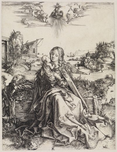 The Holy Family with the Grasshopper by Albrecht Dürer
