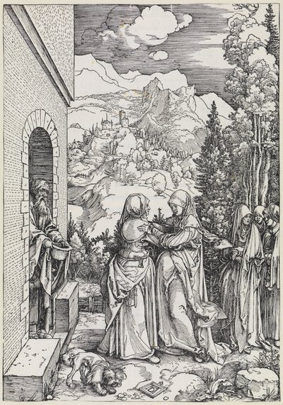 The Visitation by Albrecht Dürer