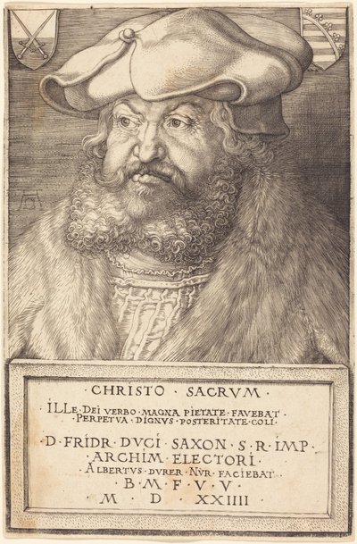 Frederick the Wise, Elector of Saxony by Albrecht Dürer