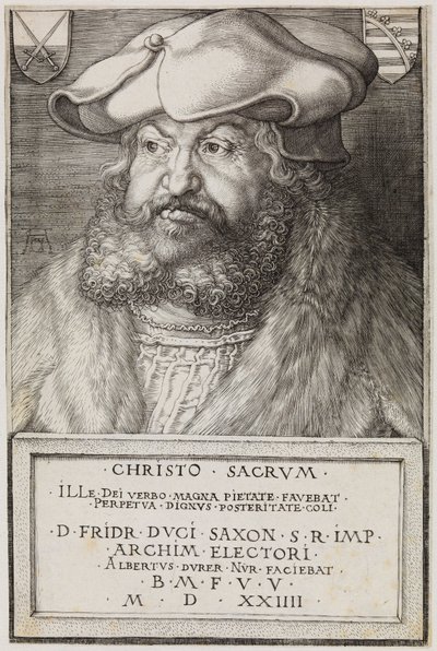Frederick the Wise, Elector of Saxony by Albrecht Dürer