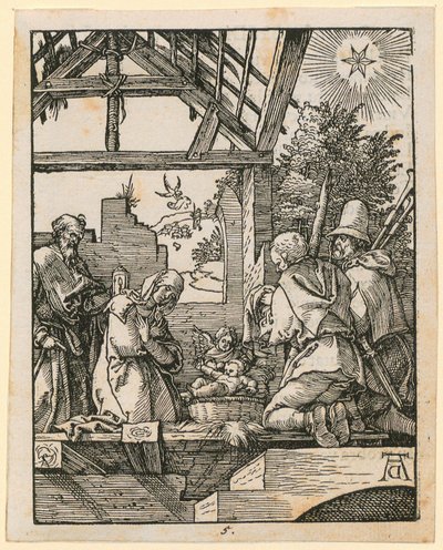 Birth of Christ, Plate 5 from the Series 