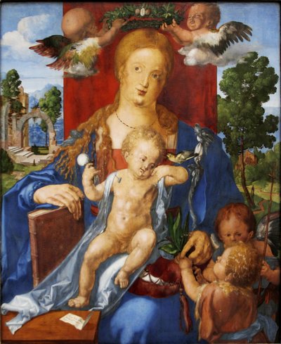 The Madonna with the Siskin by Albrecht Dürer