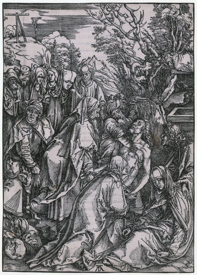 Burial of Christ, Plate 10 from the Series 