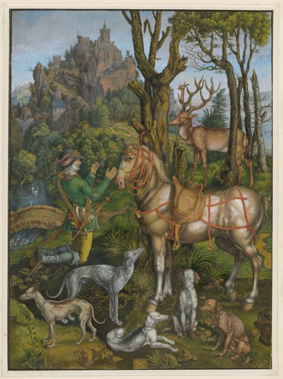Saint Eustace by Albrecht Dürer