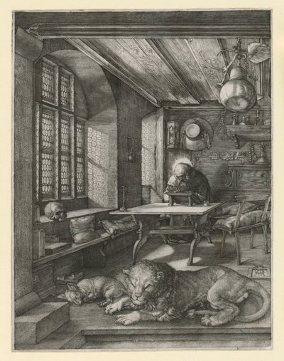 Saint Jerome in His Study by Albrecht Dürer