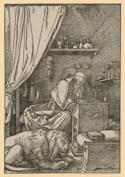 Saint Jerome in His Cell by Albrecht Dürer