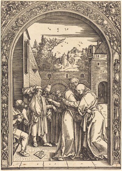 Joachim and Anna at the Golden Gate by Albrecht Dürer