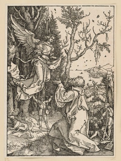 Joachim and the Angel (Life of Mary) by Albrecht Dürer