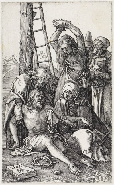 Descent from the Cross and Lamentation of Christ by Albrecht Dürer