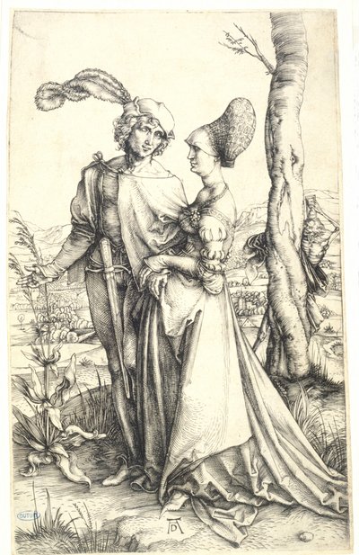 The Promenade (Bartsch 94) by Albrecht Dürer