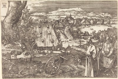 Landscape with the Cannon by Albrecht Dürer