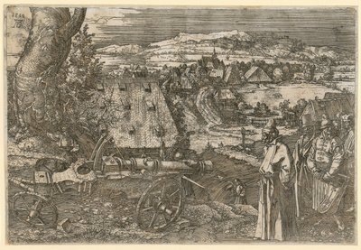 Landscape with Cannon by Albrecht Dürer