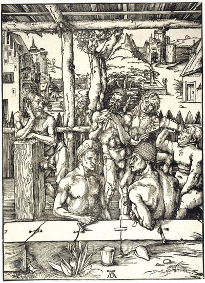 The Bath (Bartsch 128) by Albrecht Dürer