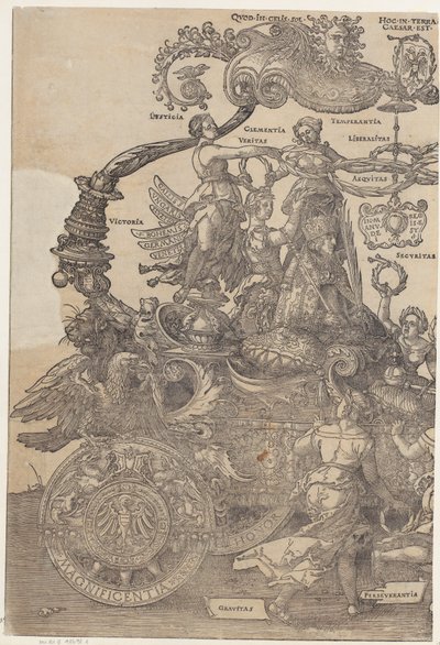 Left Half of the Carriage, Plate 1 of the Series 