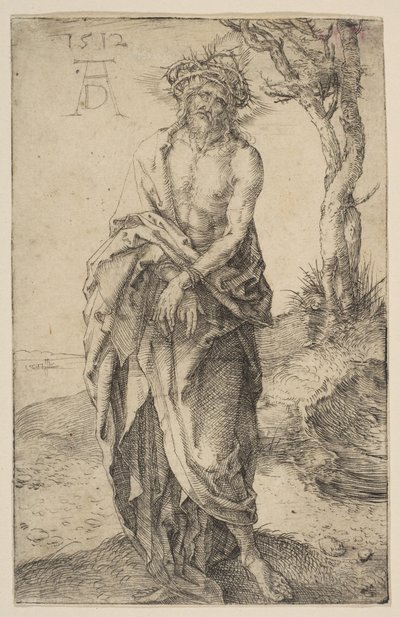 Man of Sorrows with Hands Bound by Albrecht Dürer