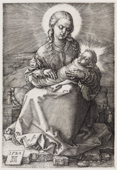 Mary with the Swaddled Child by Albrecht Dürer