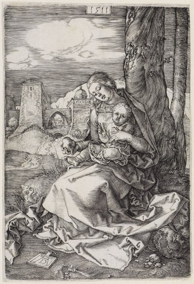 Mary with the Pear by Albrecht Dürer