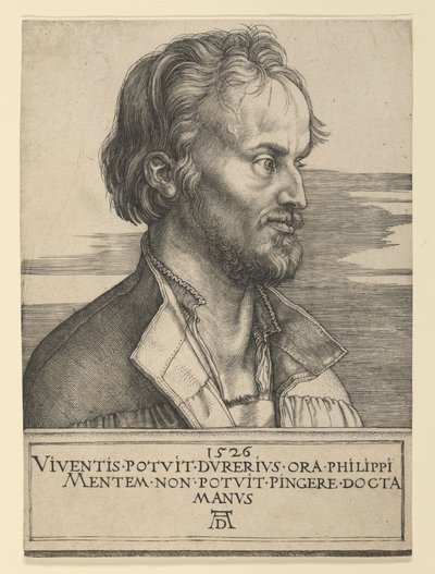 Philip Melanchthon by Albrecht Dürer