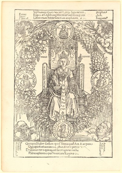 Philosophy by Albrecht Dürer