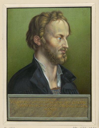 Portrait of Philipp Melanchthon by Albrecht Dürer