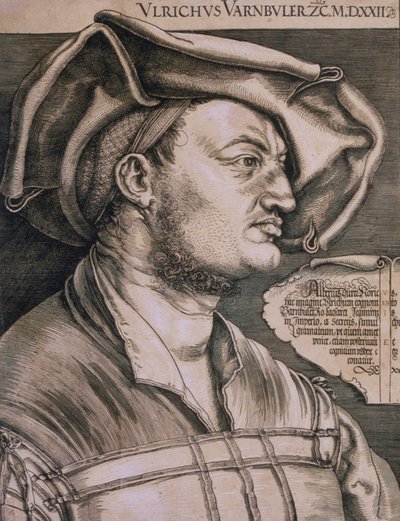 Portrait of Ulrich Varnbüler by Albrecht Dürer