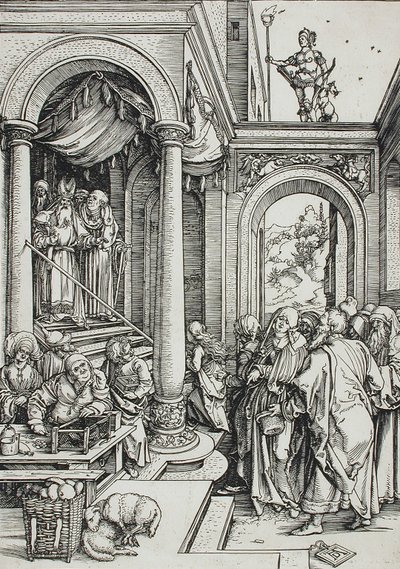 Presentation of the Virgin in the Temple by Albrecht Dürer
