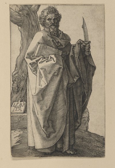 Saint Bartholomew by Albrecht Dürer