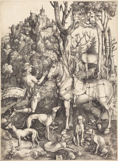 Saint Eustace by Albrecht Dürer
