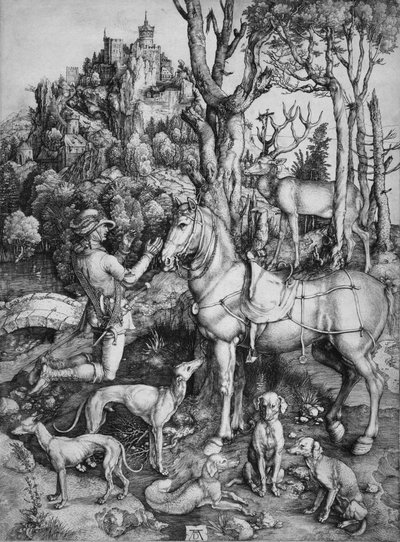 Saint Eustace by Albrecht Dürer