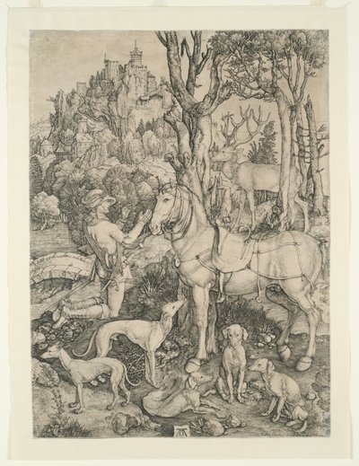 Saint Eustace by Albrecht Dürer