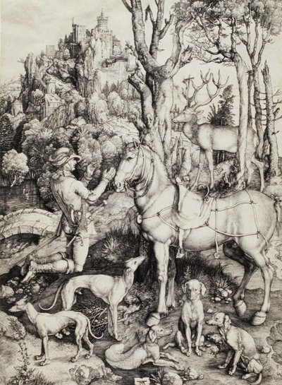 Saint Eustace by Albrecht Dürer