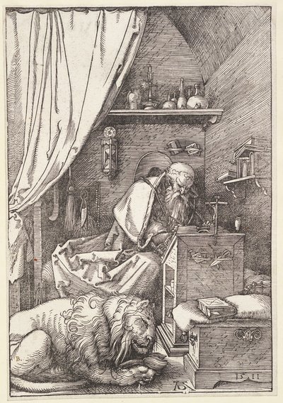 Saint Jerome in His Cell by Albrecht Dürer
