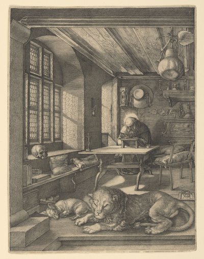 Saint Jerome in His Study by Albrecht Dürer