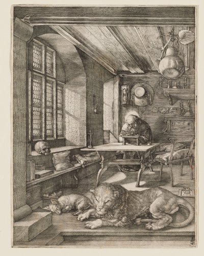 Saint Jerome in His Study by Albrecht Dürer